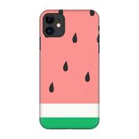 CaseCompany Watermeloen: Volledig geprint iPhone 11 Hoesje