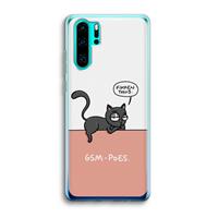 CaseCompany GSM poes: Huawei P30 Pro Transparant Hoesje