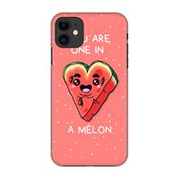 CaseCompany One In A Melon: Volledig geprint iPhone 11 Hoesje