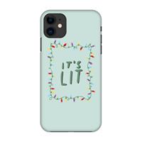 CaseCompany It's Lit: Volledig geprint iPhone 11 Hoesje