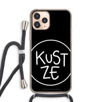 CaseCompany KUST ZE: iPhone 11 Pro Transparant Hoesje met koord