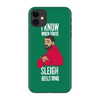 CaseCompany Sleigh Bells Ring: Volledig geprint iPhone 11 Hoesje