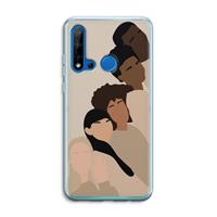 CaseCompany Sweet creatures: Huawei P20 Lite (2019) Transparant Hoesje