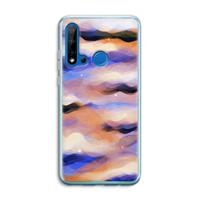 CaseCompany Donkere Wolken: Huawei P20 Lite (2019) Transparant Hoesje