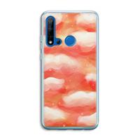 CaseCompany Lichte Wolken: Huawei P20 Lite (2019) Transparant Hoesje