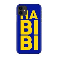 CaseCompany Habibi Blue: Volledig geprint iPhone 11 Hoesje