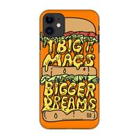 CaseCompany Big Macs Bigger Dreams: Volledig geprint iPhone 11 Hoesje