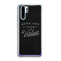 CaseCompany Never lose your value: Huawei P30 Pro Transparant Hoesje