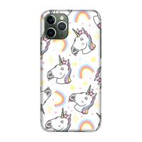 CaseCompany Rainbow Unicorn: Volledig geprint iPhone 11 Pro Hoesje