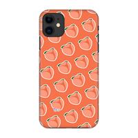 CaseCompany Just peachy: Volledig geprint iPhone 11 Hoesje