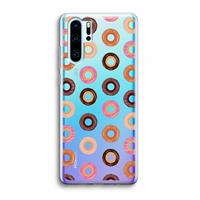 CaseCompany Donuts: Huawei P30 Pro Transparant Hoesje