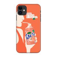 CaseCompany Peach please!: Volledig geprint iPhone 11 Hoesje