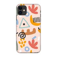 CaseCompany Abstract: Volledig geprint iPhone 11 Hoesje