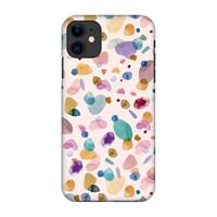 CaseCompany Terrazzo Memphis Pink: Volledig geprint iPhone 11 Hoesje