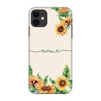 CaseCompany Zonnebloemen: Volledig geprint iPhone 11 Hoesje