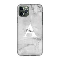 CaseCompany Ivory Marble: Volledig geprint iPhone 11 Pro Hoesje