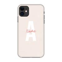 CaseCompany Strawberry Milkshake: Volledig geprint iPhone 11 Hoesje