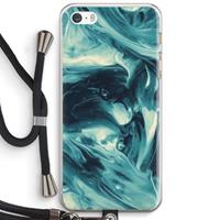 CaseCompany Dreaming About Whales: iPhone 5 / 5S / SE Transparant Hoesje met koord