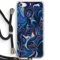 CaseCompany Mirrored Mirage: iPhone 5 / 5S / SE Transparant Hoesje met koord