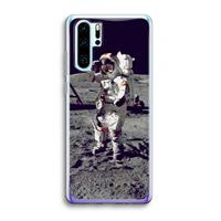CaseCompany Spaceman: Huawei P30 Pro Transparant Hoesje