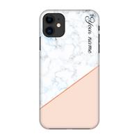 CaseCompany Marmer in stijl: Volledig geprint iPhone 11 Hoesje