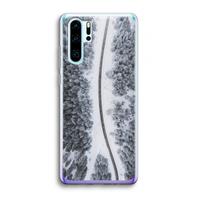 CaseCompany Snøfall: Huawei P30 Pro Transparant Hoesje
