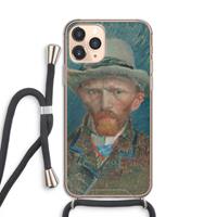 CaseCompany Van Gogh: iPhone 11 Pro Transparant Hoesje met koord