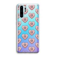 CaseCompany Chicks before dicks: Huawei P30 Pro Transparant Hoesje