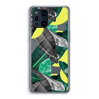 CaseCompany Fantasie jungle: Oppo Find X3 Transparant Hoesje