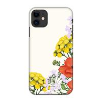 CaseCompany Wilde bloemen: Volledig geprint iPhone 11 Hoesje