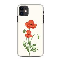 CaseCompany Red poppy: Volledig geprint iPhone 11 Hoesje