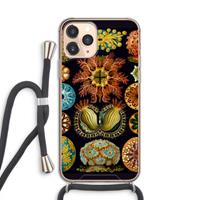 CaseCompany Haeckel Ascidiae: iPhone 11 Pro Transparant Hoesje met koord