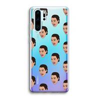 CaseCompany Ugly Cry Call: Huawei P30 Pro Transparant Hoesje