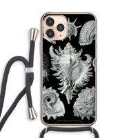 CaseCompany Haeckel Prosobranchia: iPhone 11 Pro Transparant Hoesje met koord