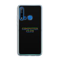 CaseCompany Retro: Huawei P20 Lite (2019) Transparant Hoesje