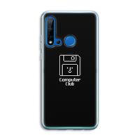 CaseCompany Hello: Huawei P20 Lite (2019) Transparant Hoesje
