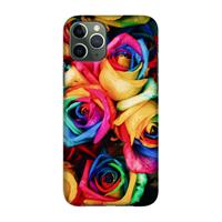 CaseCompany Neon bloemen: Volledig geprint iPhone 11 Pro Hoesje