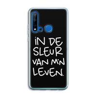 CaseCompany De Sleur: Huawei P20 Lite (2019) Transparant Hoesje