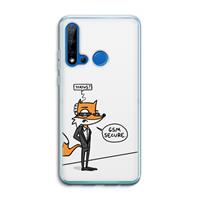 CaseCompany GSM secure: Huawei P20 Lite (2019) Transparant Hoesje