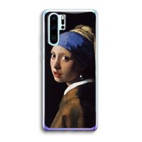 CaseCompany The Pearl Earring: Huawei P30 Pro Transparant Hoesje