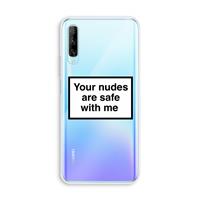 CaseCompany Safe with me: Huawei P Smart Pro Transparant Hoesje