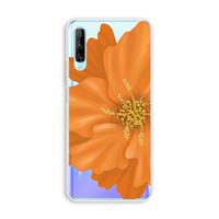 CaseCompany Orange Ellila flower: Huawei P Smart Pro Transparant Hoesje