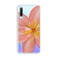 CaseCompany Pink Ellila Flower: Huawei P Smart Pro Transparant Hoesje