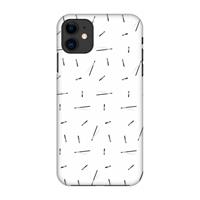 CaseCompany Hipster stripes: Volledig geprint iPhone 11 Hoesje