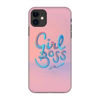 CaseCompany Girl boss: Volledig geprint iPhone 11 Hoesje