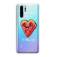 CaseCompany One In A Melon: Huawei P30 Pro Transparant Hoesje