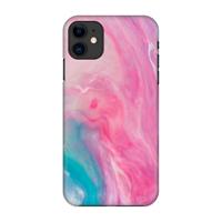 CaseCompany Roze explosie: Volledig geprint iPhone 11 Hoesje