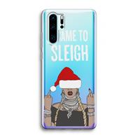 CaseCompany Came To Sleigh: Huawei P30 Pro Transparant Hoesje