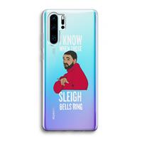 CaseCompany Sleigh Bells Ring: Huawei P30 Pro Transparant Hoesje