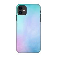 CaseCompany mist pastel: Volledig geprint iPhone 11 Hoesje